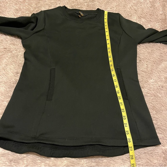 Pacific Trail black fitted sweatshirt with pouch pocket Medium - Picture 6 of 8